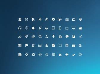 Mini Glyphen-Icon-set