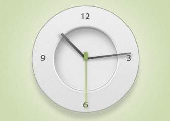 Minimal Clock Icon