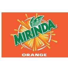 ミリンダ オレンジ色のロゴ