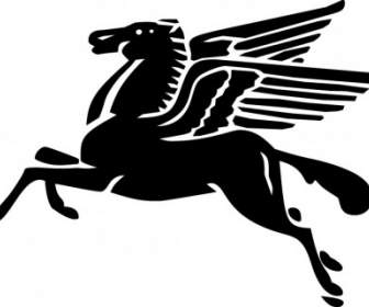 Logotipo De Mobil Pegasus