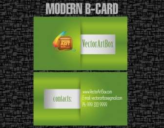 Modern B Card