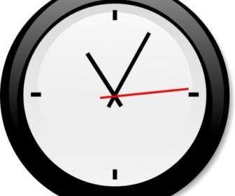 Modern Clock Clip Art