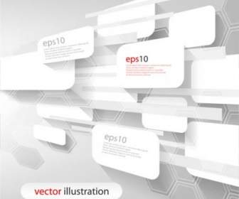 Material Moderno Tres Vector Dimensional