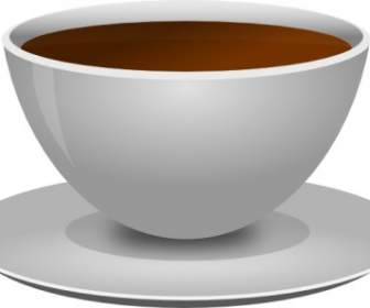 Mokush Realistic Coffee Cup Front D View Clip Art