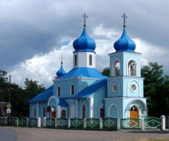 Ciel église De Moldavie