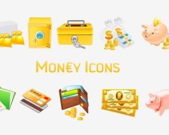 ícones Do Vista Dinheiro