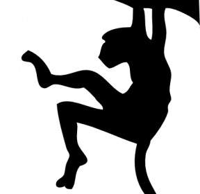Khỉ Sihouette Clip Nghệ Thuật