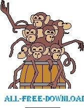 ствол обезьян