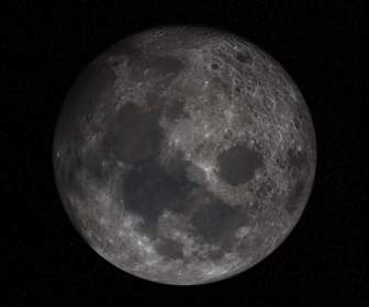 Mond-Vollmond-Krater