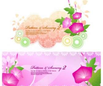 Morning Glory And The Dream Vector Background
