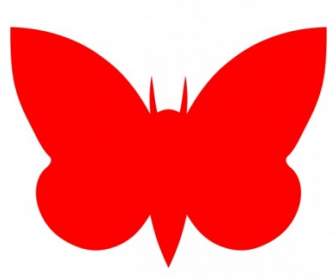 Schmetterling Rot ClipArt