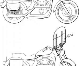 Motorrad Windschutzscheibe ClipArt