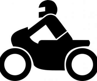Motorrad Aus Zusatzzeichen 클립 아트