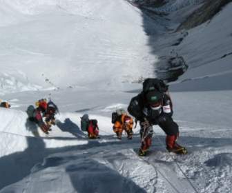 Mount Everest Mountains Winter
