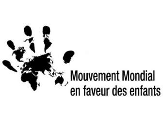 движение де Mondial En защиту Des Enfants