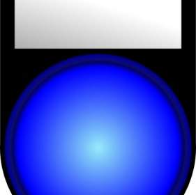 Mp3 Player Blue Light Clip Art
