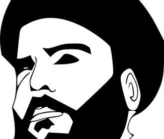 Muqtada Al-Sadr-ClipArt-Grafik