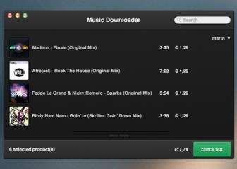 Music Downloader Psd