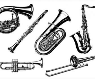 El Vector De La Clase De Instrumentos Musicales Un