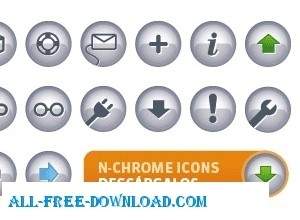 Icônes De Chrome N
