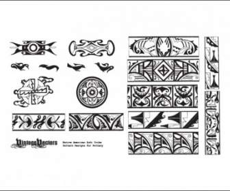 коренных американцев керамика шаблоны