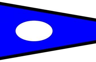 Bandeira De Sinal Náutico Clip-art