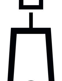 Simbol Bahari Internasional Menara Suar Clip Art