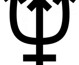 Neptun Symbol ClipArt