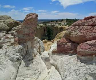 ニュー メキシコ州の岩の形成