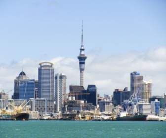 New Zealand Auckland De Skyline