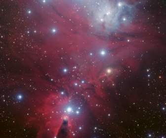 NGC Nebula Gelap Kerucut Nebula