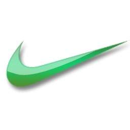 Nike สีเขียว