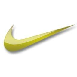 Nike желтый