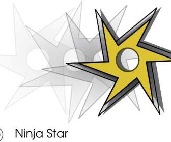 Ninjastar クリップ アート