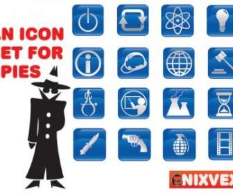 Nixvex Ikon Untuk Mata-mata Bebas Vektor