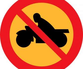 No Motorbikes Clip Art