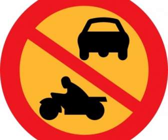 No Motorbikes Or Cars Clip Art
