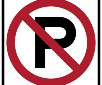 No Parking Sign Clip Art