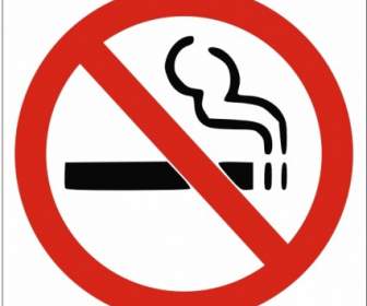 禁止吸煙標誌的剪貼畫