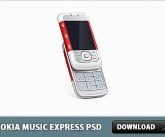 Nokia Music Express Phone Psd