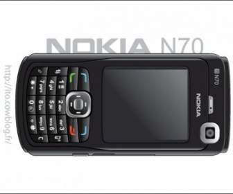 Nokia N70 Preto Edição
