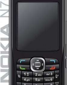ノキア N70 3g スマート フォンのベクトル