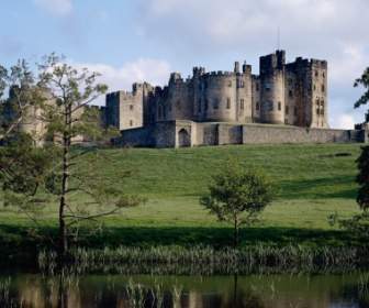 Mundo De Northumberland Castillo Fondos Inglaterra
