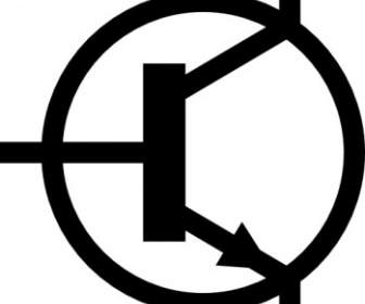 Transistor NPN Simbol Clip Art