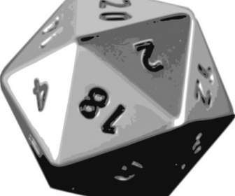 Nomor Permainan Hypercube Clip Art