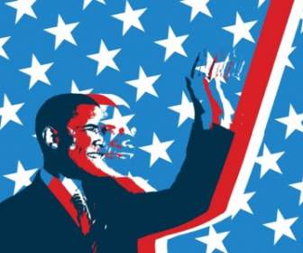 Obama Grunge Vector