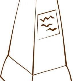 Obelisk Clip Nghệ Thuật
