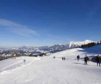 Oestrreich Winter Mountains