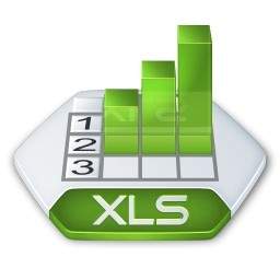 สำนักงาน Excel ของ Xls