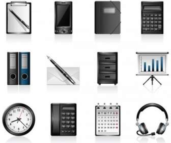 Office Product Icons Vector